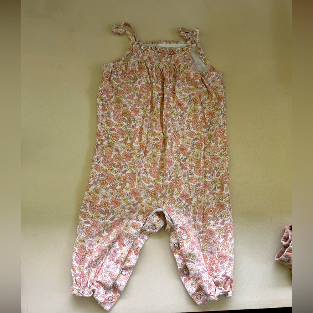 eUC Carter’s floral romper